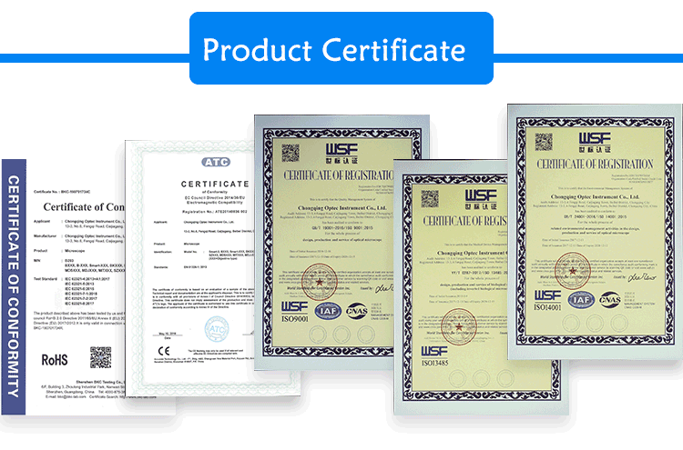 Chongqing Scope certifications